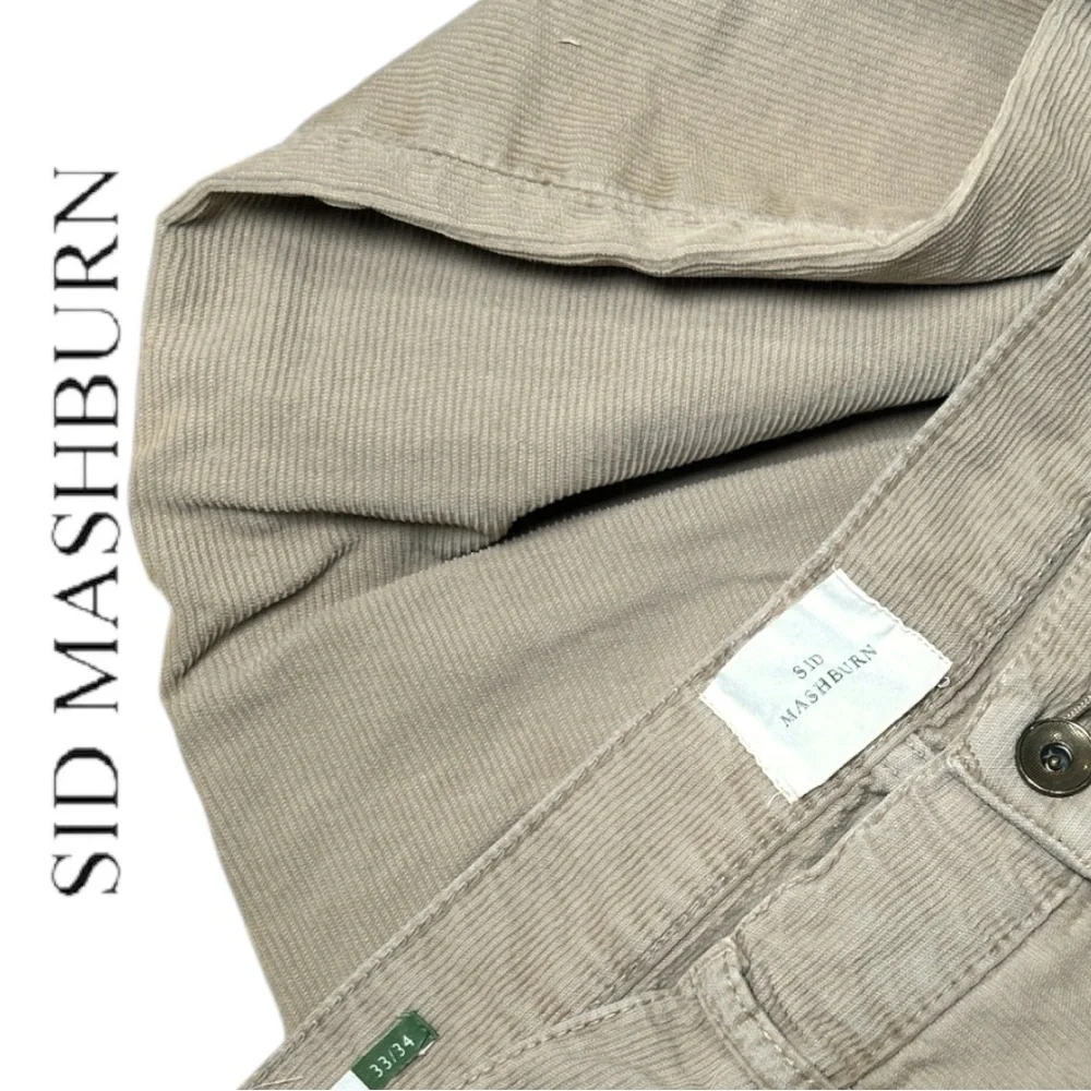 Sid Washburn Men’s 5 Pocket Button‎ Fly Corduroys - Size 33
